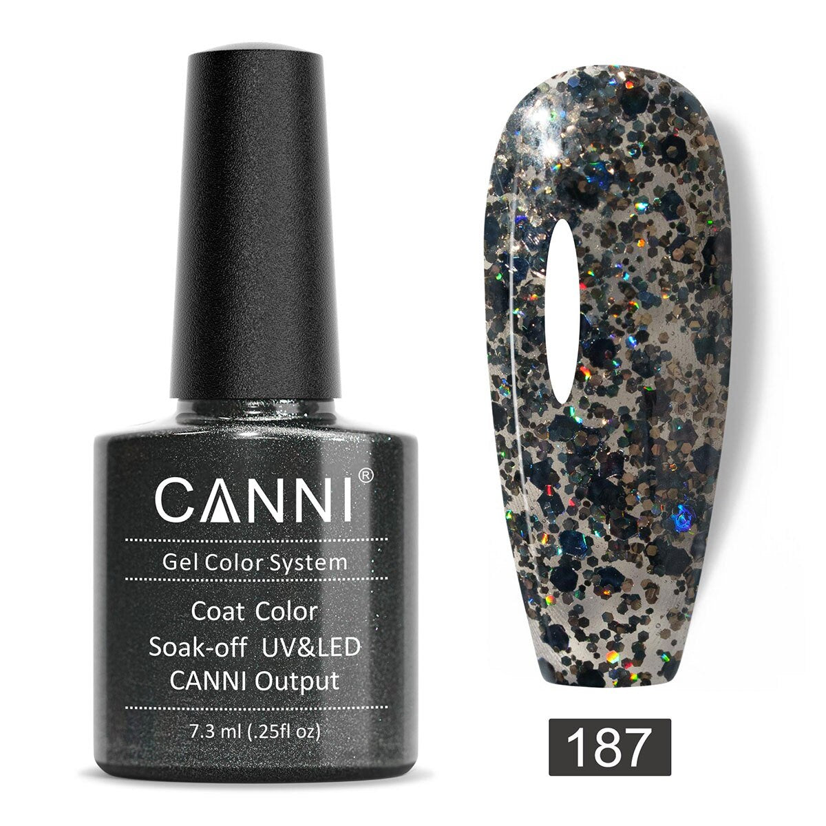 CANNI Gel Varnish Color ref128-227 Series UV LED Lamp 7.3ml