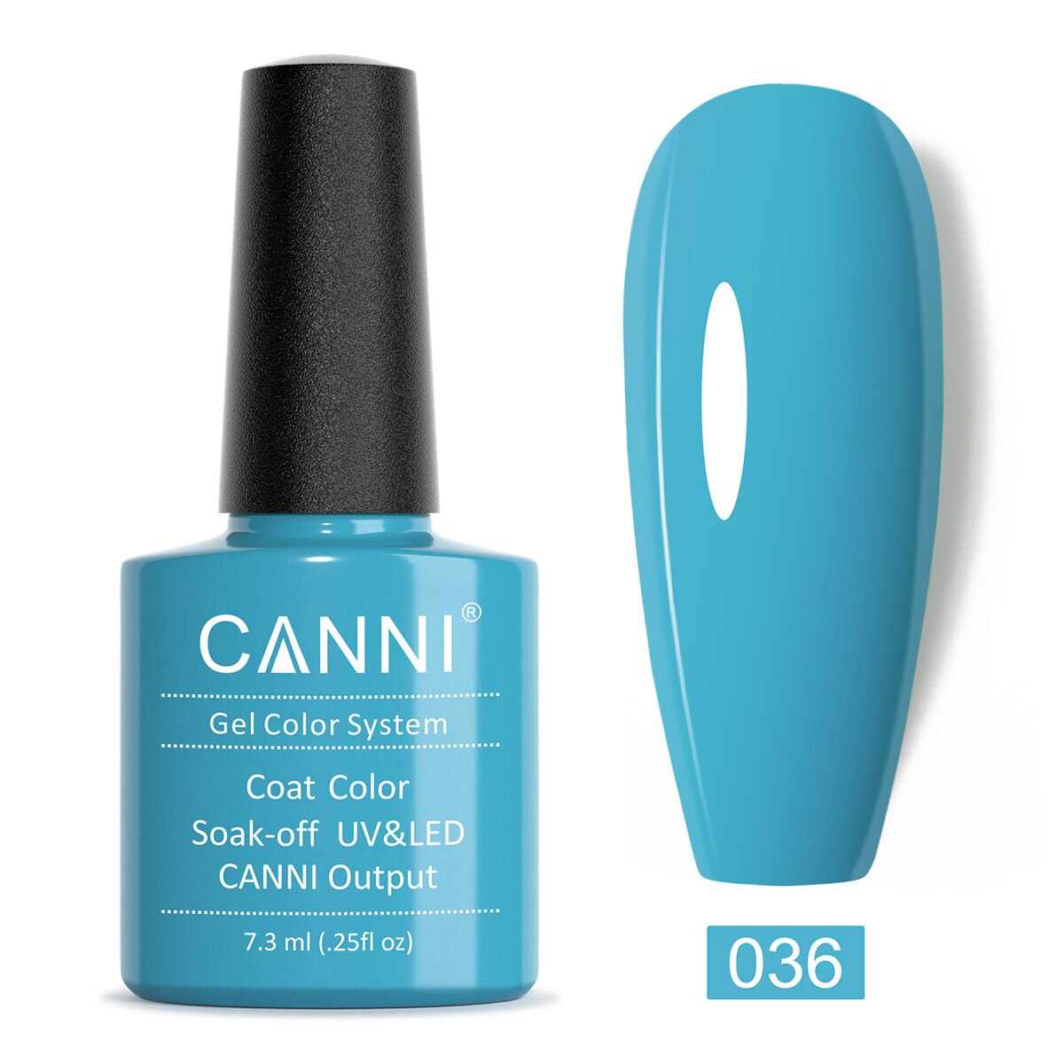 CANNI Gel Varnish Color ref 001-100 Series UV LED Lamp 7.3ml
