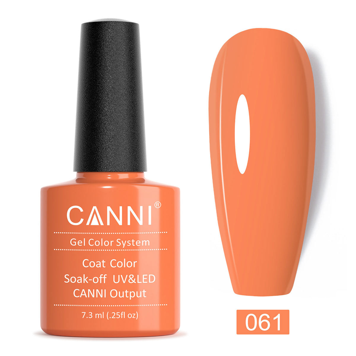 CANNI Gel Varnish Color ref 001-100 Series UV LED Lamp 7.3ml