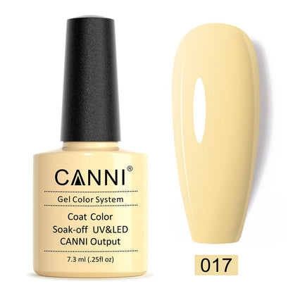 CANNI Gel Varnish Color ref 001-100 Series UV LED Lamp 7.3ml