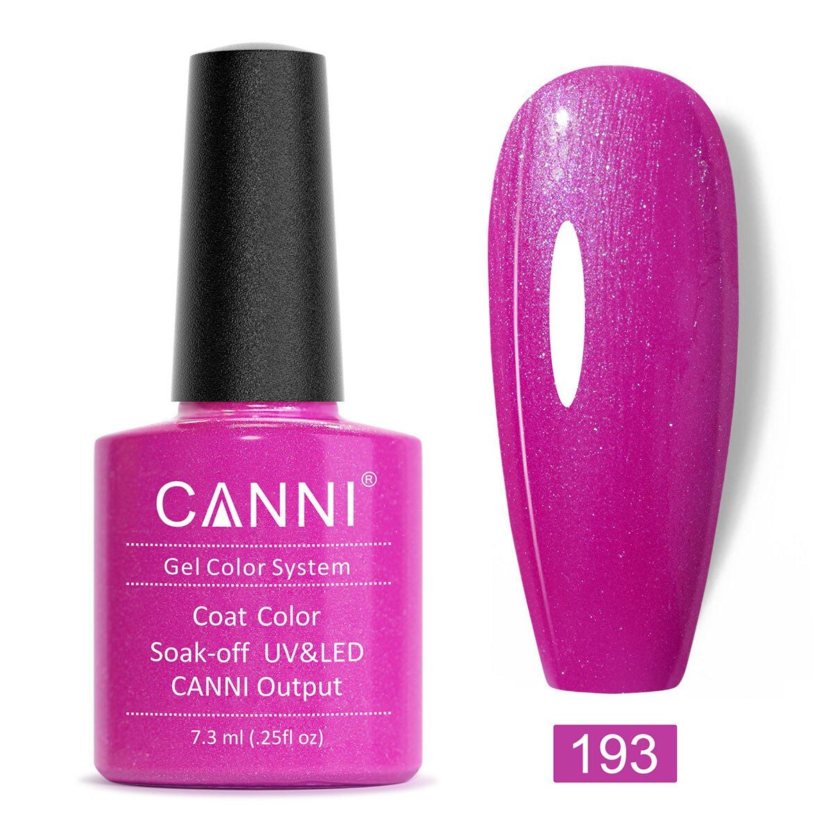 CANNI Gel Varnish Color ref128-227 Series UV LED Lamp 7.3ml