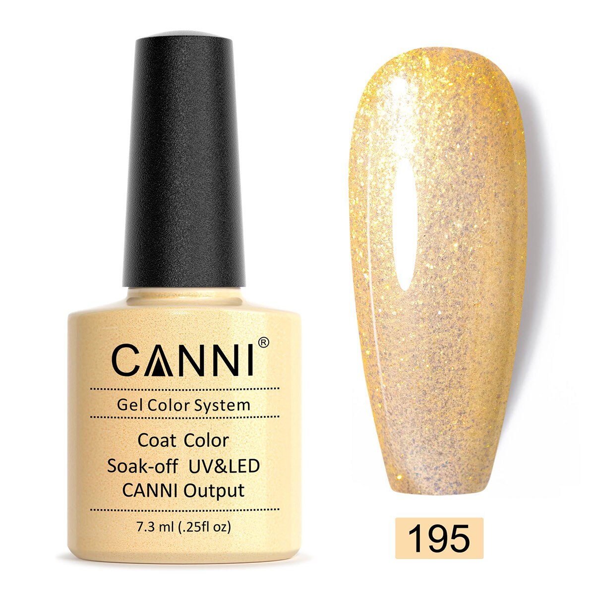 CANNI Gel Varnish Color ref128-227 Series UV LED Lamp 7.3ml