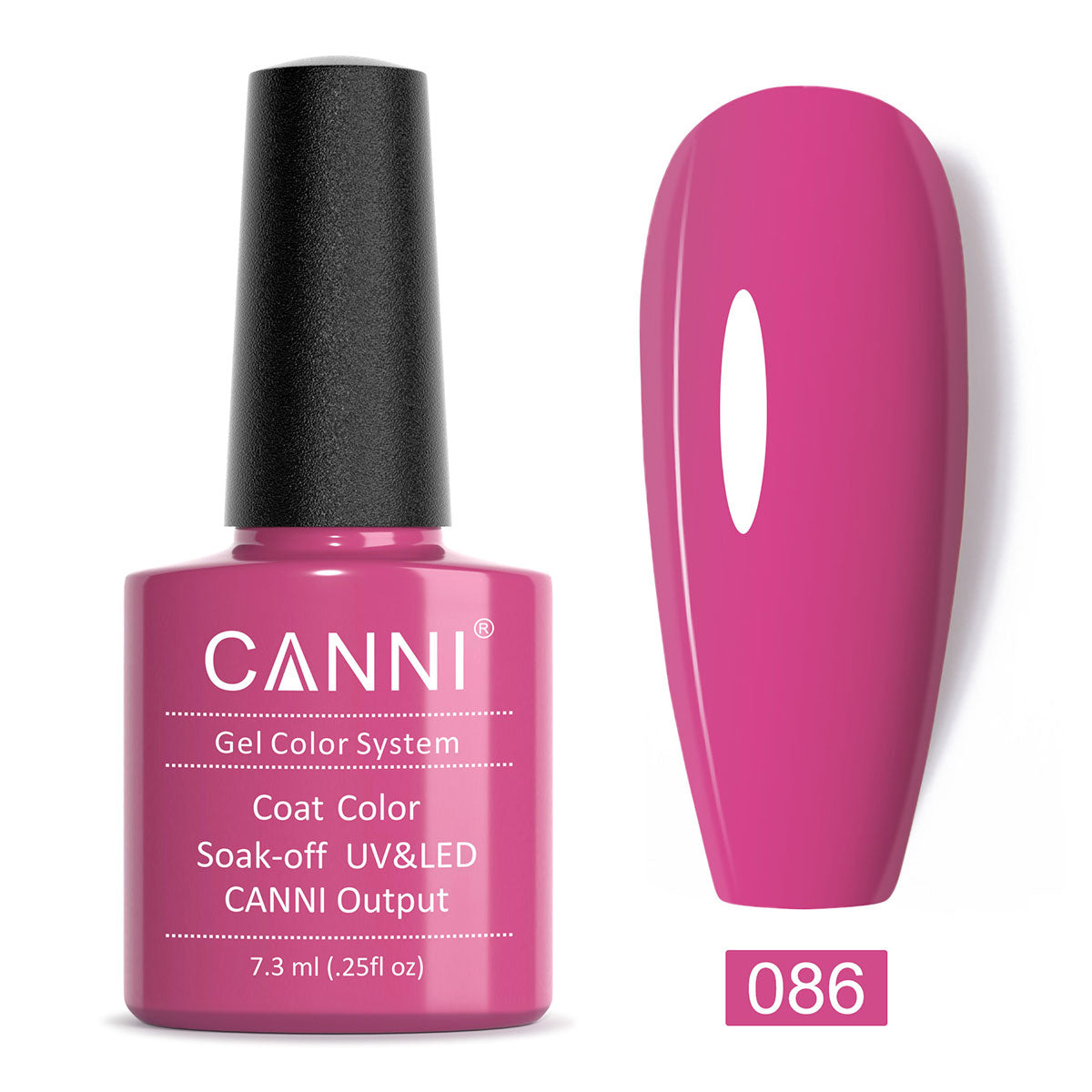 CANNI Gel Varnish Color ref 001-100 Series UV LED Lamp 7.3ml