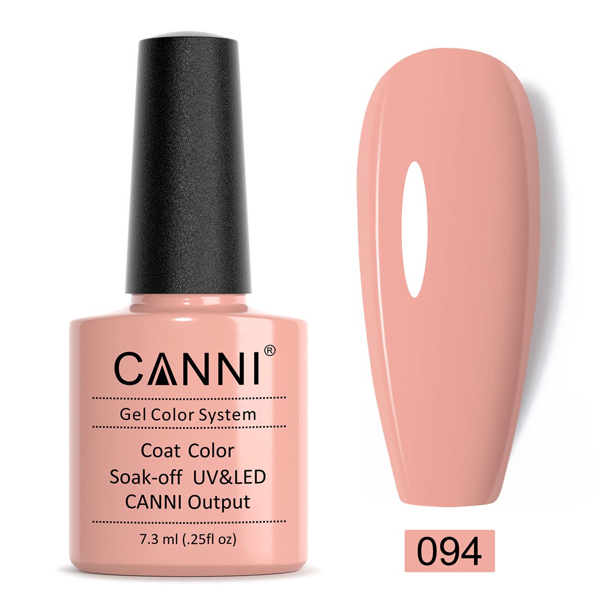 CANNI Gel Varnish Color ref 001-100 Series UV LED Lamp 7.3ml