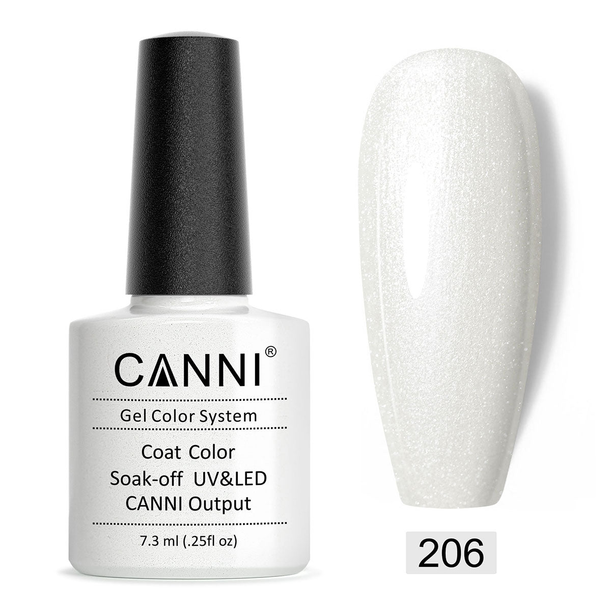 CANNI Gel Varnish Color ref128-227 Series UV LED Lamp 7.3ml