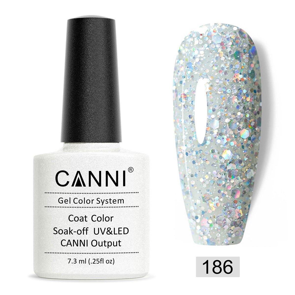 CANNI Gel Varnish Color ref128-227 Series UV LED Lamp 7.3ml