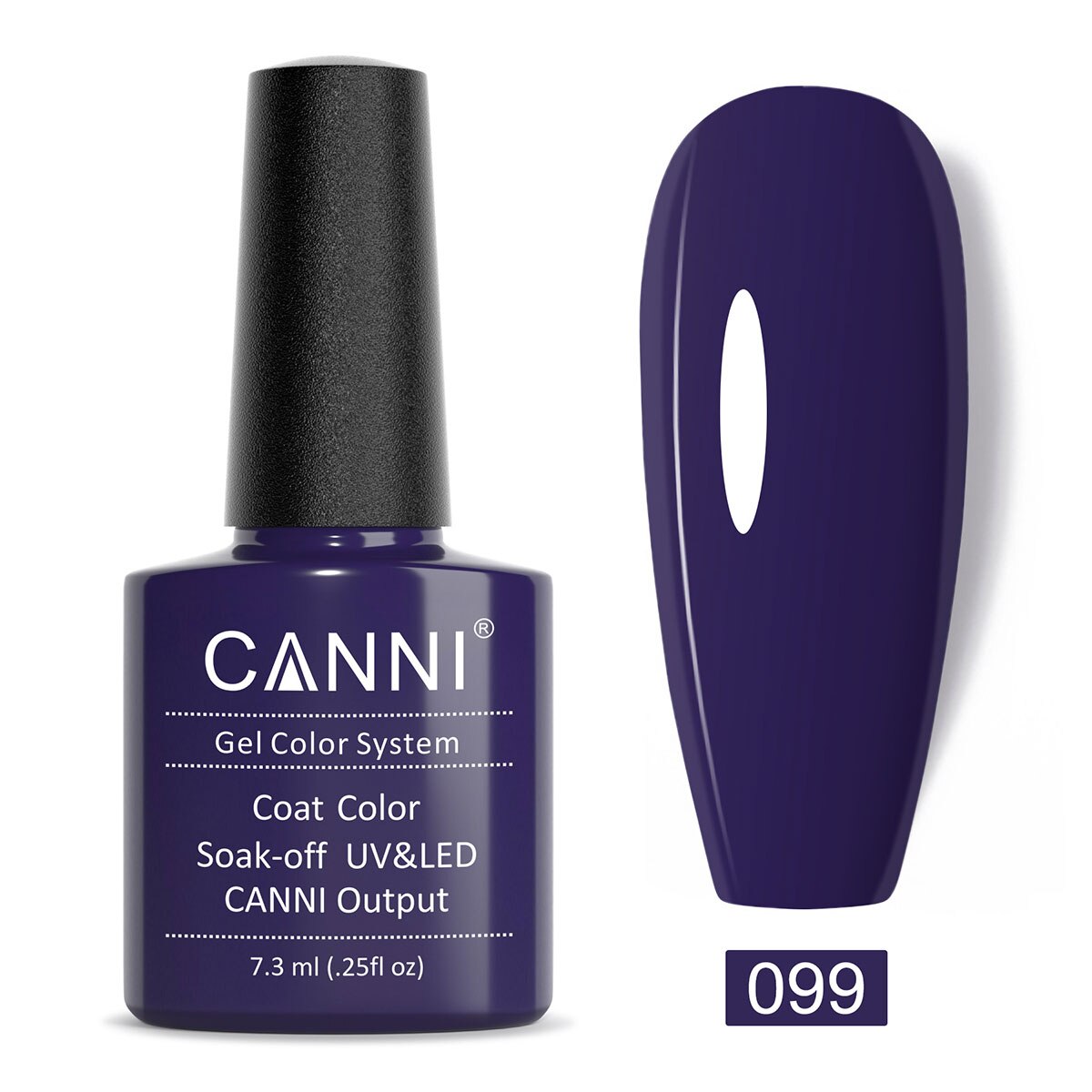 CANNI Gel Varnish Color ref 001-100 Series UV LED Lamp 7.3ml