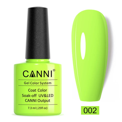 CANNI Gel Varnish Color ref 001-100 Series UV LED Lamp 7.3ml