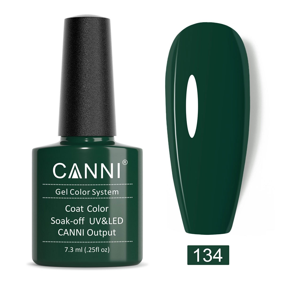CANNI Gel Varnish Color ref128-227 Series UV LED Lamp 7.3ml