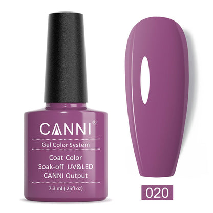 CANNI Gel Varnish Color ref 001-100 Series UV LED Lamp 7.3ml