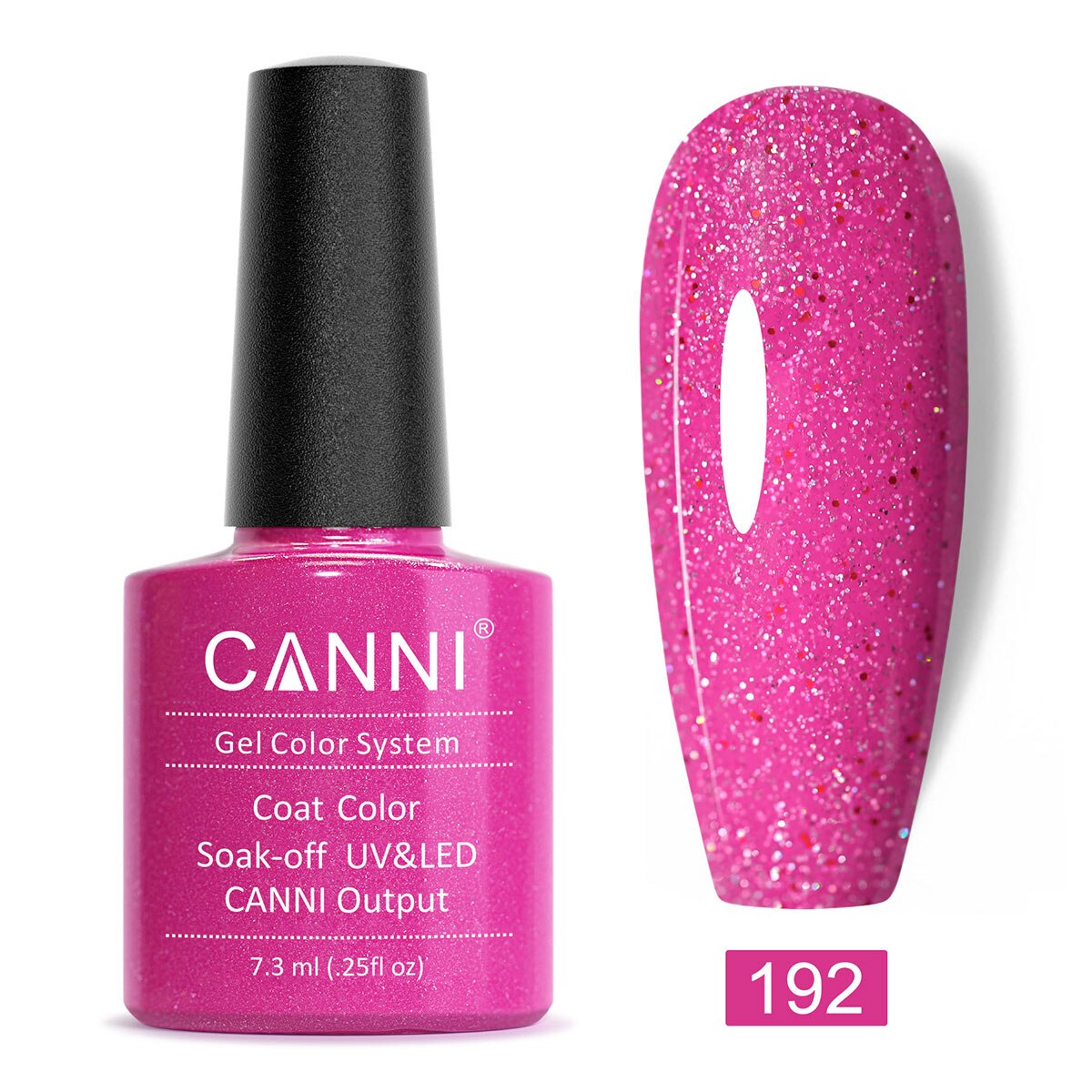 CANNI Gel Varnish Color ref128-227 Series UV LED Lamp 7.3ml
