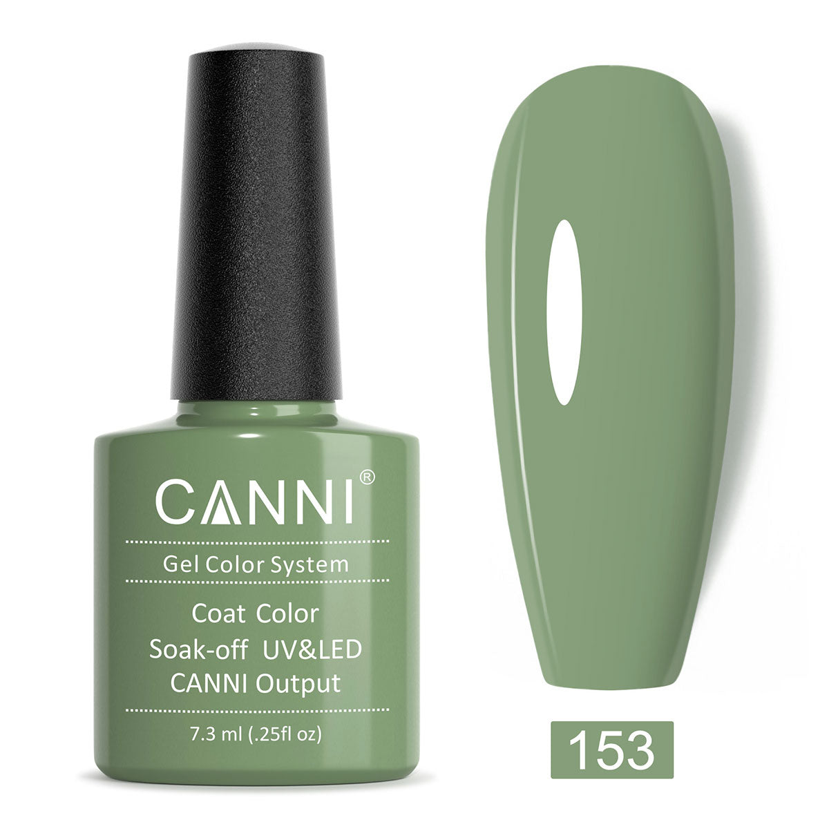 CANNI Gel Varnish Color ref128-227 Series UV LED Lamp 7.3ml