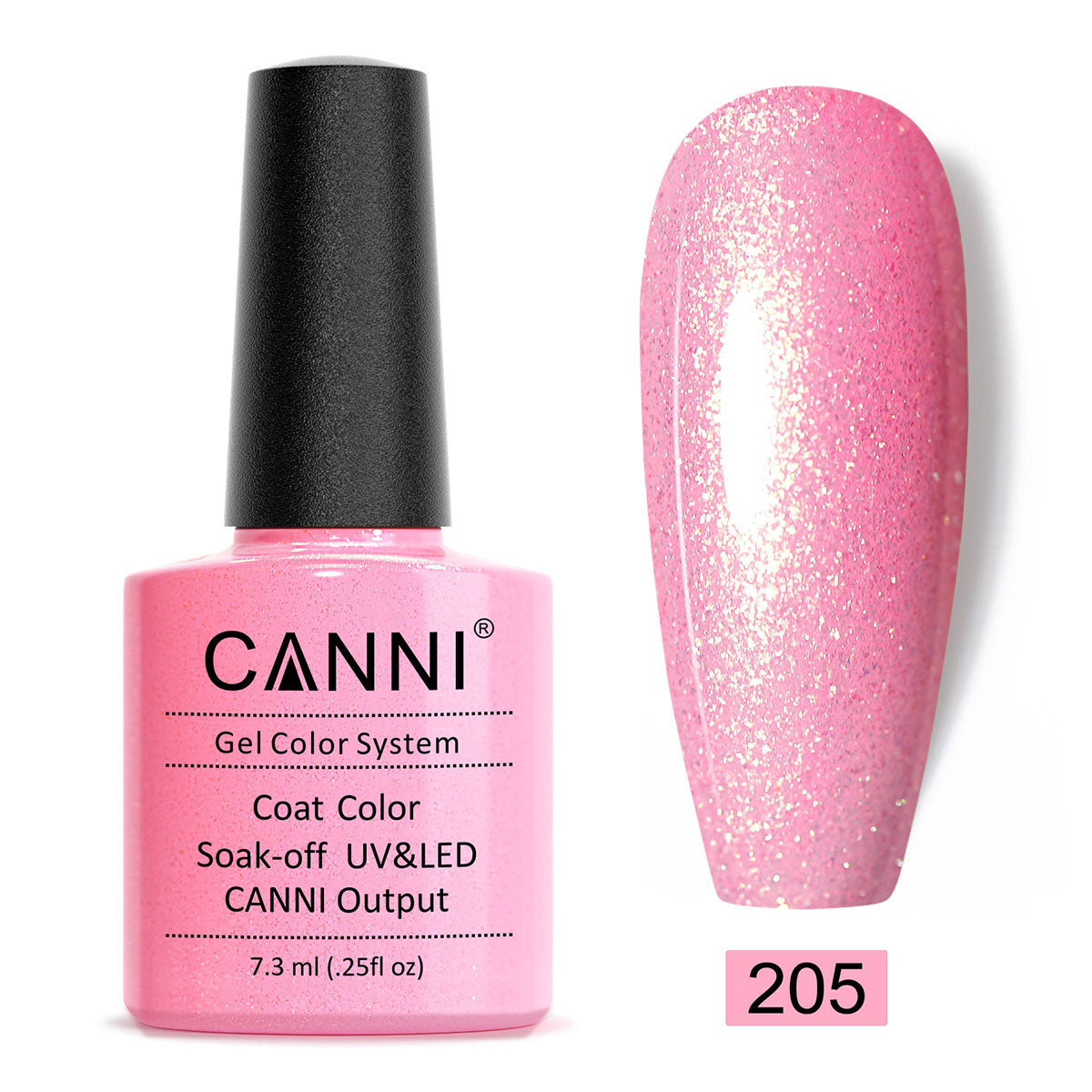 CANNI Gel Varnish Color ref128-227 Series UV LED Lamp 7.3ml