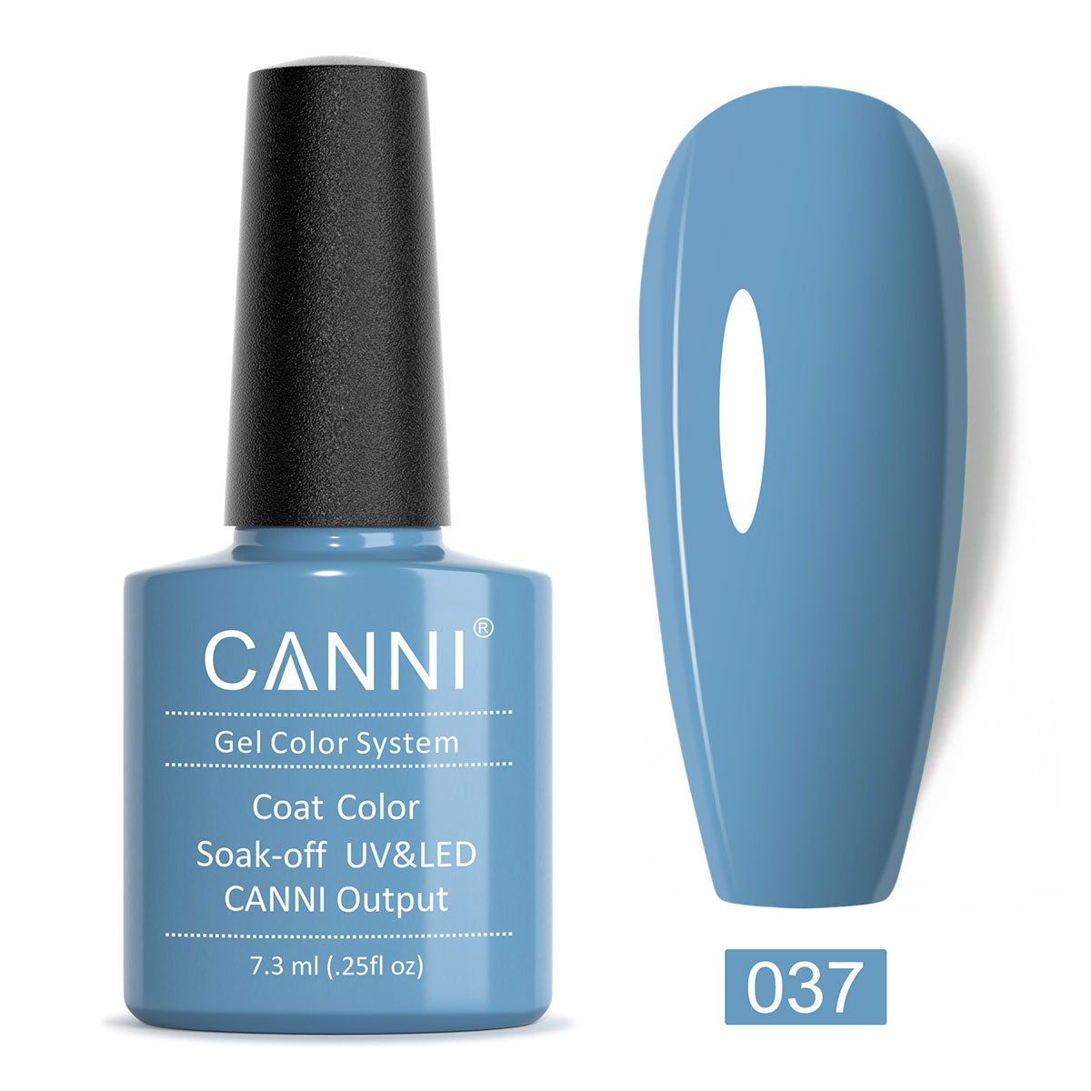 CANNI Gel Varnish Color ref 001-100 Series UV LED Lamp 7.3ml