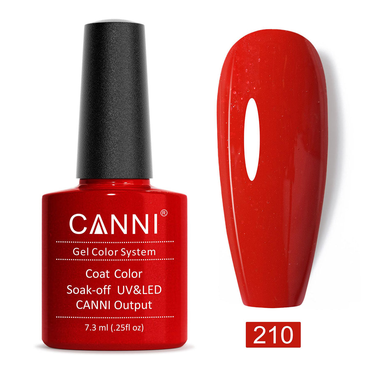 CANNI Gel Varnish Color ref128-227 Series UV LED Lamp 7.3ml