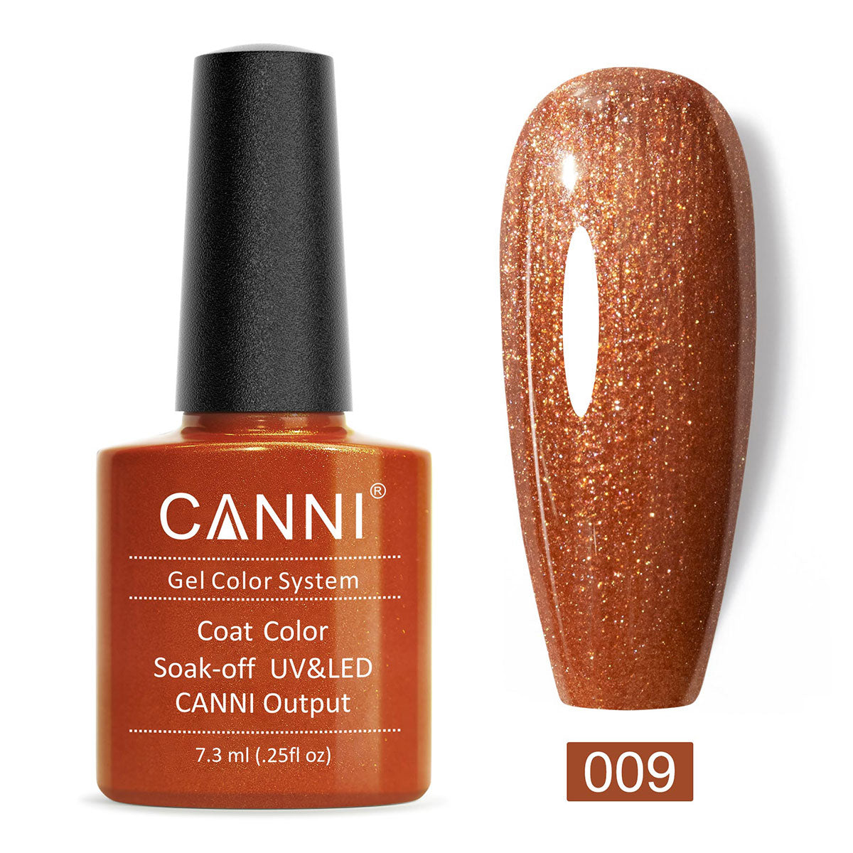CANNI Gel Varnish Color ref 001-100 Series UV LED Lamp 7.3ml