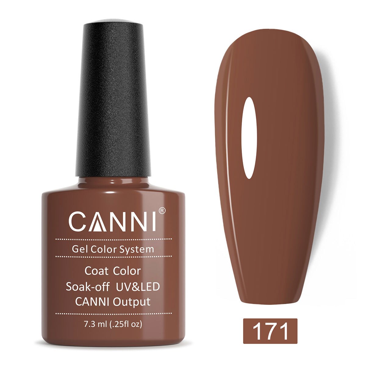 CANNI Gel Varnish Color ref128-227 Series UV LED Lamp 7.3ml