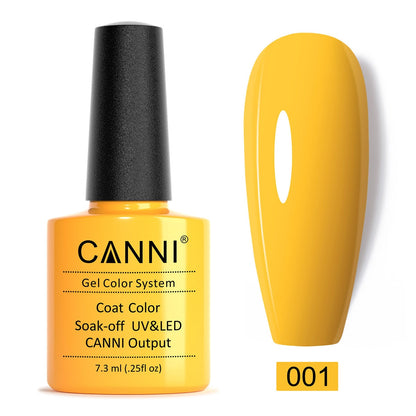 CANNI Gel Varnish Color ref 001-100 Series UV LED Lamp 7.3ml