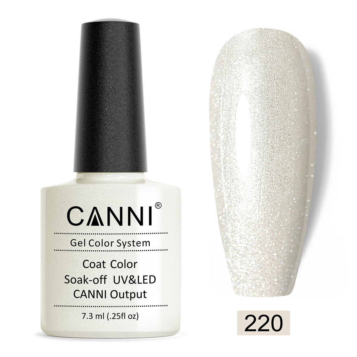 CANNI Gel Varnish Color ref128-227 Series UV LED Lamp 7.3ml