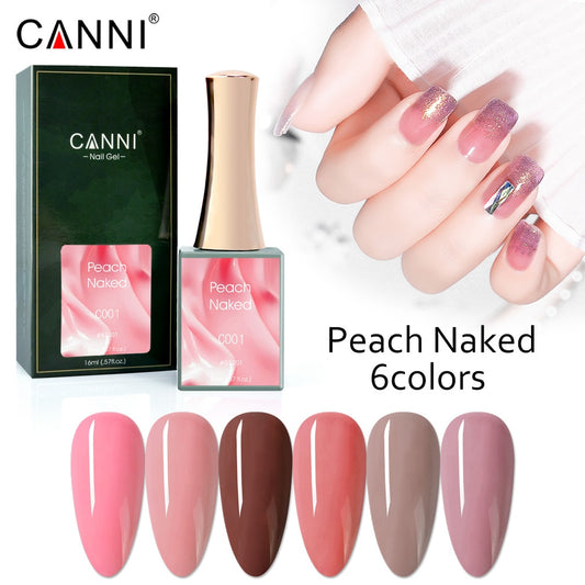 c001-c100 CANNI New Series 16ml Nail Gel Polish 120 Colors Hot Sale Fast Dry Nail Salon Enamel Gel Lacquer UV/LED Nail Polish Gel