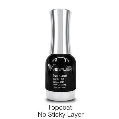 ref 1102- 1112 top base primer Venalisa Nail Gel Polish 12ml Gorgeous Color Gel Polish Nail Gel Soak Off UV LED Full Coverage Gel Polish Nail Lacquer Varnish