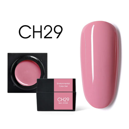 CANNI New 5ml Mud Color Gel 48 Colors Environmental Cover Well Solid Gel Non-Flowing UV/LED Pigment Gel Creamy Texture Manicure