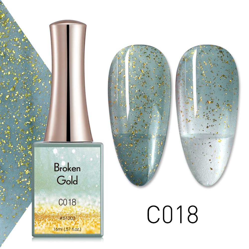 CANNI New Series 16ml Nail Gel Polish 120 C001-C100 Colors Hot Sale Fast Dry Nail Salon Enamel Gel Lacquer UV/LED Nail Polish Gel