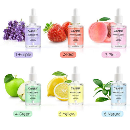 z CANNI 15ml Cuticle Oil Nail Gel Polish Manicure Nail Skin Care Moisturizing Nourish Strengthen for Gel Nail Cuticle Softener