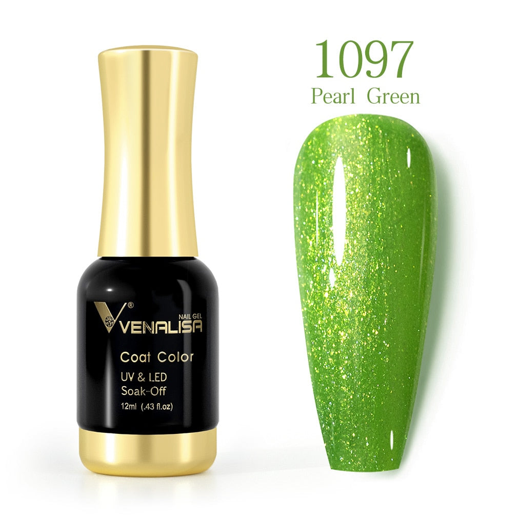 ref1001 -1100 Venalisa 12mlNail Gel Polish 12ml Gorgeous Color Gel Polish Nail Gel Soak Off UV LED Full Coverage Gel Polish Nail Lacquer Varnish