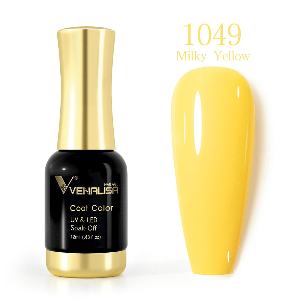 ref1001 -1100 Venalisa 12mlNail Gel Polish 12ml Gorgeous Color Gel Polish Nail Gel Soak Off UV LED Full Coverage Gel Polish Nail Lacquer Varnish