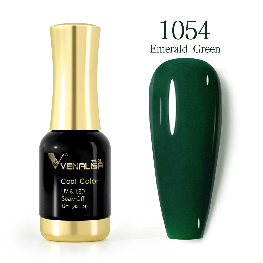 ref1001 -1100 Venalisa 12mlNail Gel Polish 12ml Gorgeous Color Gel Polish Nail Gel Soak Off UV LED Full Coverage Gel Polish Nail Lacquer Varnish