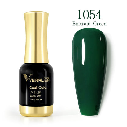 ref1001 -1100 Venalisa 12mlNail Gel Polish 12ml Gorgeous Color Gel Polish Nail Gel Soak Off UV LED Full Coverage Gel Polish Nail Lacquer Varnish