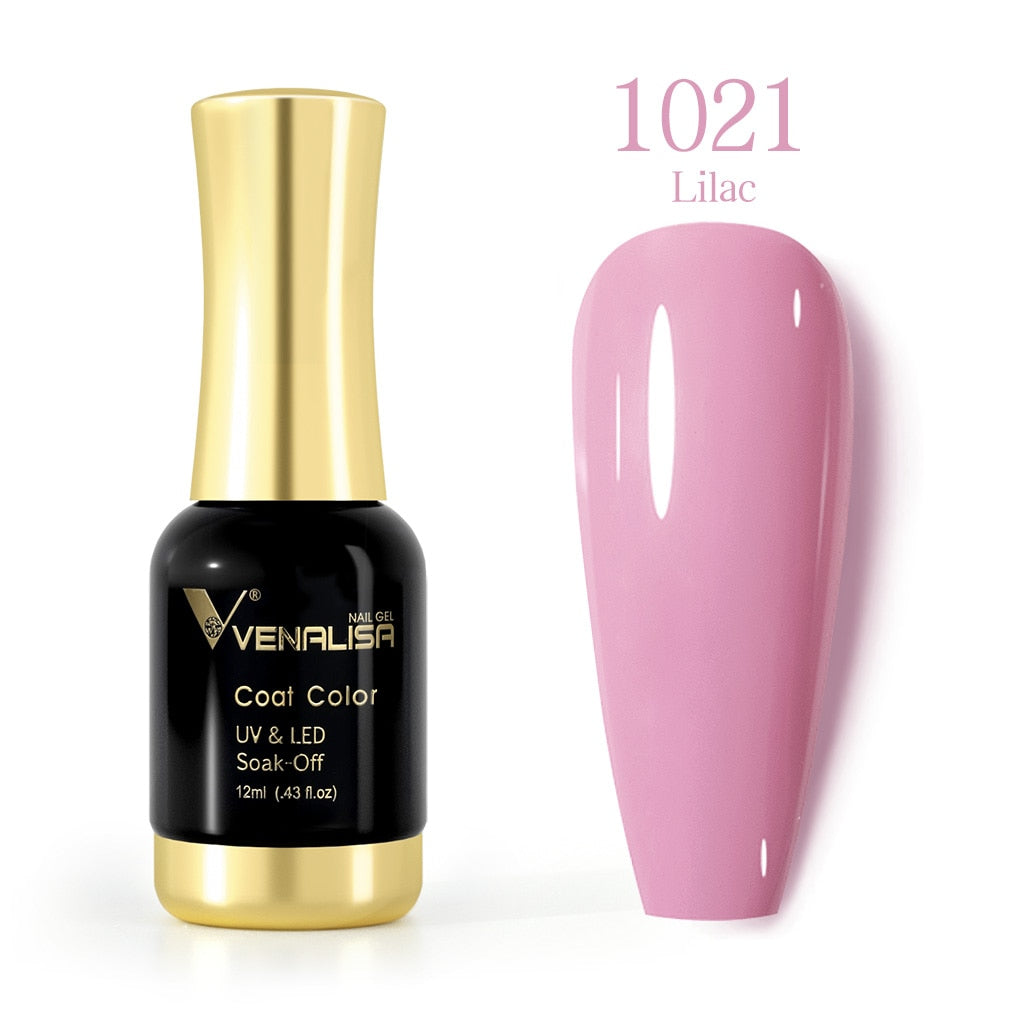 ref1001 -1100 Venalisa 12mlNail Gel Polish 12ml Gorgeous Color Gel Polish Nail Gel Soak Off UV LED Full Coverage Gel Polish Nail Lacquer Varnish