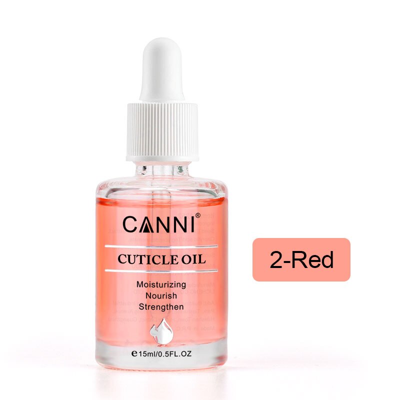 z CANNI 15ml Cuticle Oil Nail Gel Polish Manicure Nail Skin Care Moisturizing Nourish Strengthen for Gel Nail Cuticle Softener