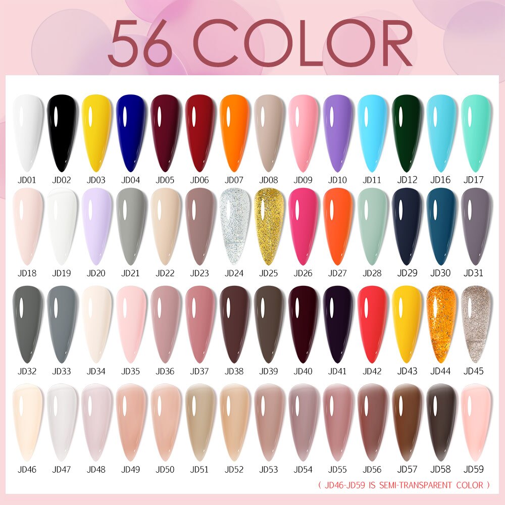 Venalisa 15ml Gel Polish Jelly Color Manicure New Formula Matt Top Coat Luxury Soak Off UV LED Colorful Nail Gel Lacquer