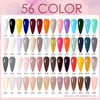 Venalisa 15ml Gel Polish Jelly Color Manicure New Formula Matt Top Coat Luxury Soak Off UV LED Colorful Nail Gel Lacquer