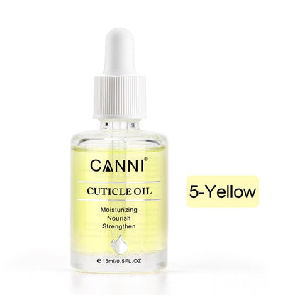 z CANNI 15ml Cuticle Oil Nail Gel Polish Manicure Nail Skin Care Moisturizing Nourish Strengthen for Gel Nail Cuticle Softener