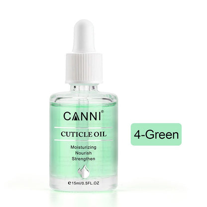 z CANNI 15ml Cuticle Oil Nail Gel Polish Manicure Nail Skin Care Moisturizing Nourish Strengthen for Gel Nail Cuticle Softener