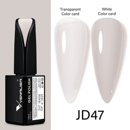 Venalisa 15ml Gel Polish Jelly Color Manicure New Formula Matt Top Coat Luxury Soak Off UV LED Colorful Nail Gel Lacquer