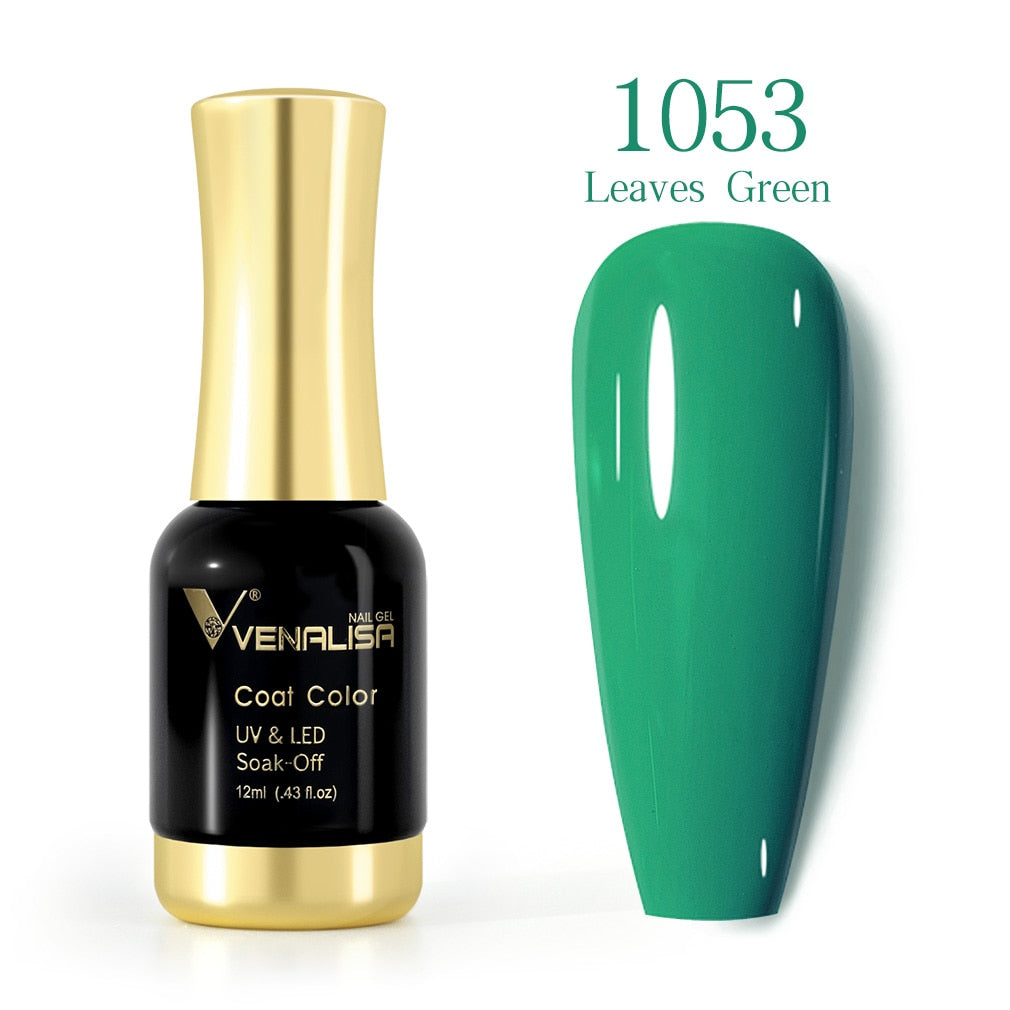 ref1001 -1100 Venalisa 12mlNail Gel Polish 12ml Gorgeous Color Gel Polish Nail Gel Soak Off UV LED Full Coverage Gel Polish Nail Lacquer Varnish
