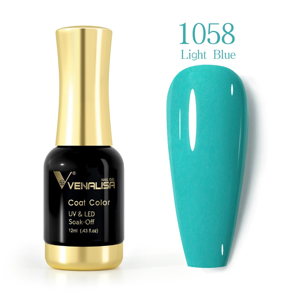 ref1001 -1100 Venalisa 12mlNail Gel Polish 12ml Gorgeous Color Gel Polish Nail Gel Soak Off UV LED Full Coverage Gel Polish Nail Lacquer Varnish
