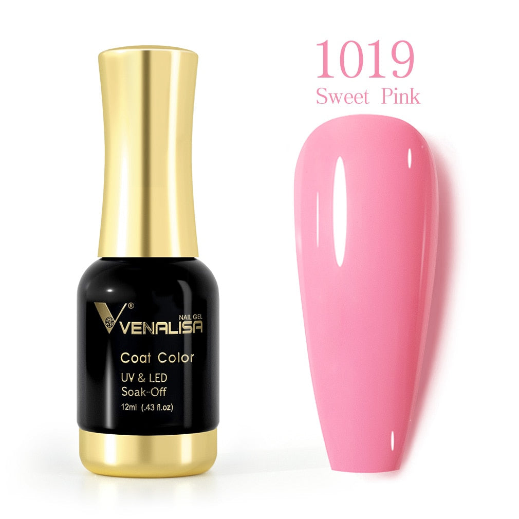 ref1001 -1100 Venalisa 12mlNail Gel Polish 12ml Gorgeous Color Gel Polish Nail Gel Soak Off UV LED Full Coverage Gel Polish Nail Lacquer Varnish
