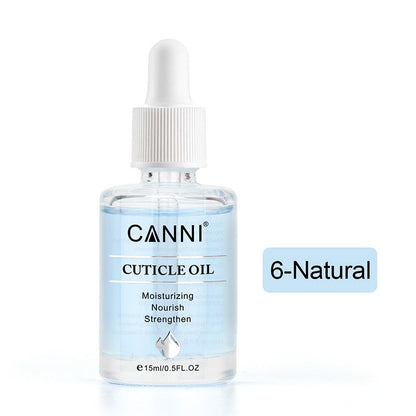 z CANNI 15ml Cuticle Oil Nail Gel Polish Manicure Nail Skin Care Moisturizing Nourish Strengthen for Gel Nail Cuticle Softener