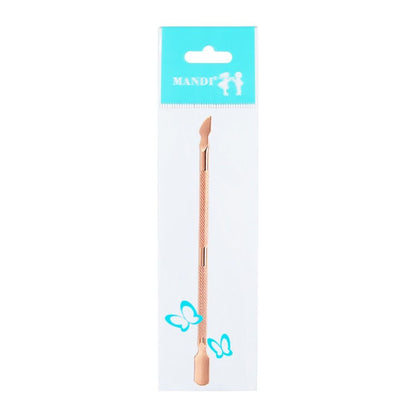 Nail Art Dead skin removal Tool For Nail Art Cuticle Pusher Steel Nail Manicures Remover Manicure Sticks Remove Nail Dirt