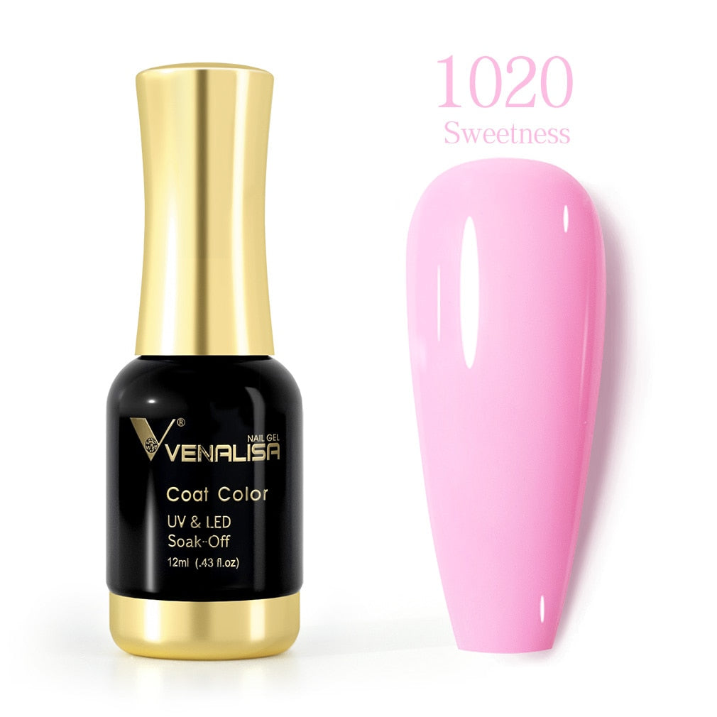 ref1001 -1100 Venalisa 12mlNail Gel Polish 12ml Gorgeous Color Gel Polish Nail Gel Soak Off UV LED Full Coverage Gel Polish Nail Lacquer Varnish