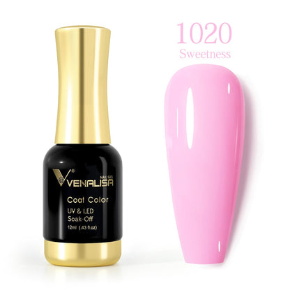 ref1001 -1100 Venalisa 12mlNail Gel Polish 12ml Gorgeous Color Gel Polish Nail Gel Soak Off UV LED Full Coverage Gel Polish Nail Lacquer Varnish