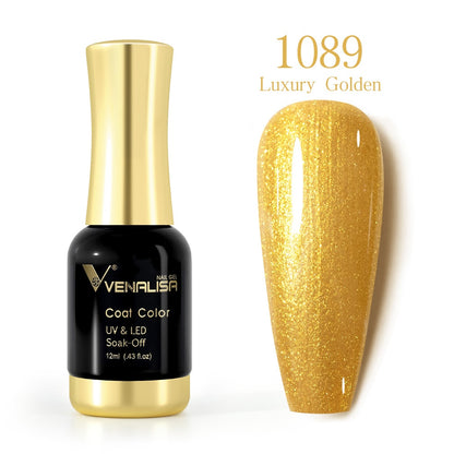 ref1001 -1100 Venalisa 12mlNail Gel Polish 12ml Gorgeous Color Gel Polish Nail Gel Soak Off UV LED Full Coverage Gel Polish Nail Lacquer Varnish