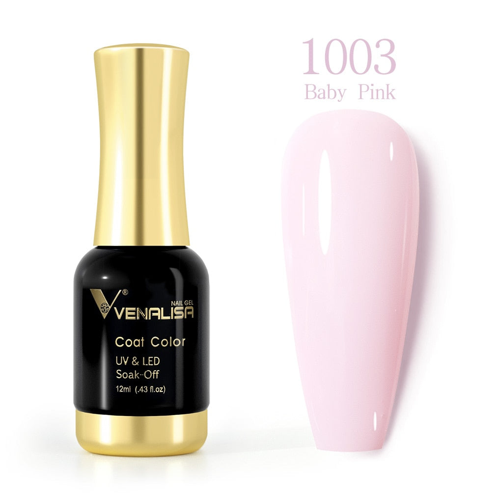 ref1001 -1100 Venalisa 12mlNail Gel Polish 12ml Gorgeous Color Gel Polish Nail Gel Soak Off UV LED Full Coverage Gel Polish Nail Lacquer Varnish