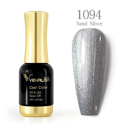 ref1001 -1100 Venalisa 12mlNail Gel Polish 12ml Gorgeous Color Gel Polish Nail Gel Soak Off UV LED Full Coverage Gel Polish Nail Lacquer Varnish