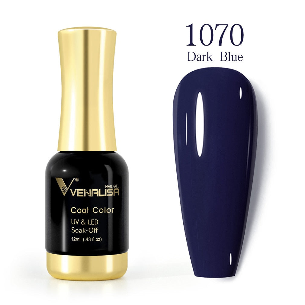 ref1001 -1100 Venalisa 12mlNail Gel Polish 12ml Gorgeous Color Gel Polish Nail Gel Soak Off UV LED Full Coverage Gel Polish Nail Lacquer Varnish